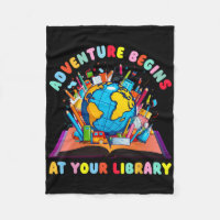 Adventure Begins At Your Library Teacher Reading L