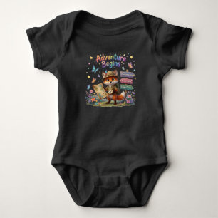Adventure Begins Baby Bodysuit