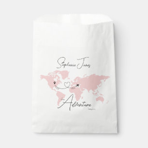 Adventure Begins College Graduation Party Favour Bag