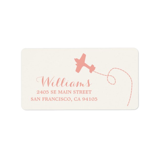 Adventure Begins | Destination Wedding - Pink Label (Front)