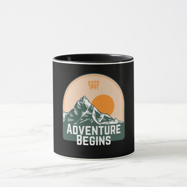 Adventure Begins Mug (Center)
