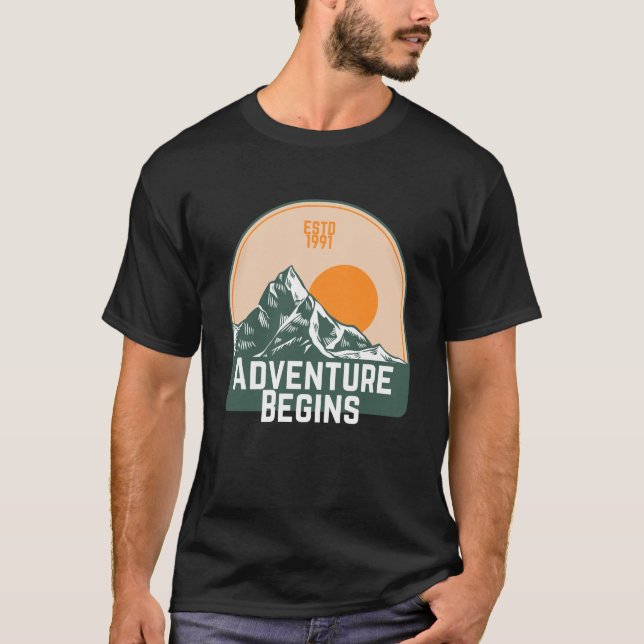 Adventure Begins T-Shirt (Front)