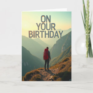 Adventure Birthday Card