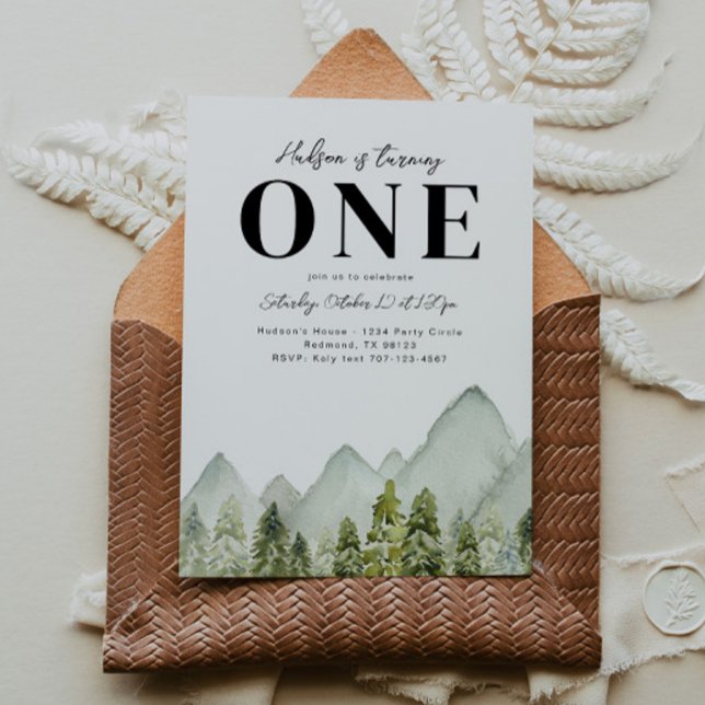 Adventure Birthday Invitation | Mountains Birthday (Creator Uploaded)