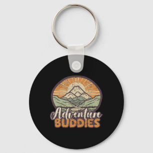 Adventure Buddies Couples Funny Hiking Adventure M Key Ring