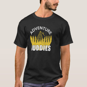Adventure Buddies - Vintage Mountains Outdoor Hiki T-Shirt