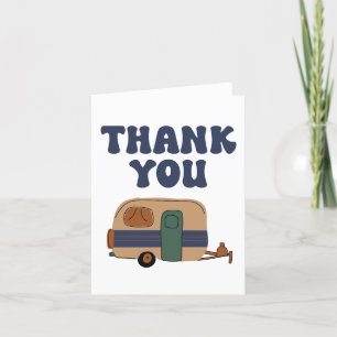 Adventure Camper Thank You Card