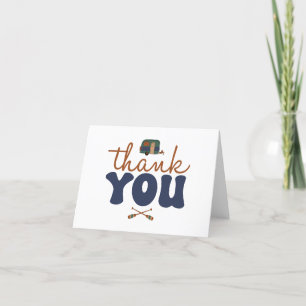 Adventure Camper Thank You Card