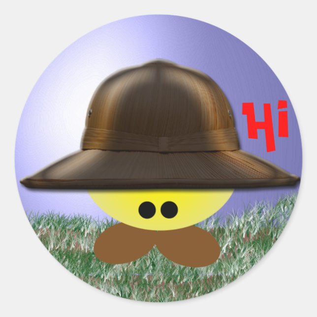 Adventure Classic Round Sticker (Front)