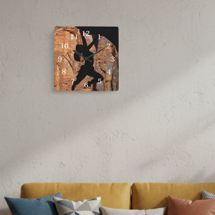 Adventure Climber Acrylic Wall Clock