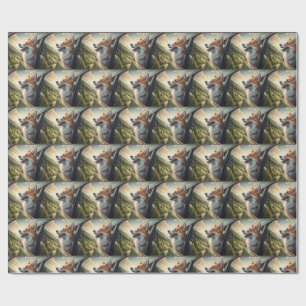 Adventure Corgi Wrapping Paper