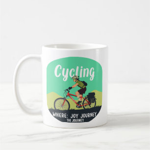 Adventure Cyclist "Joy Journey" Coffee Mug