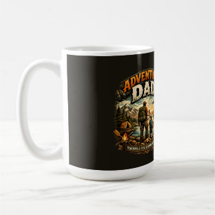 Adventure Dad Shirt – Vintage Outdoor Camping Coffee Mug