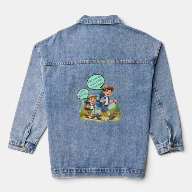 Adventure  denim jacket (Back)
