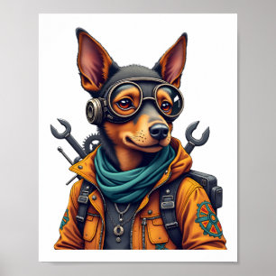 Adventure Dog Poster