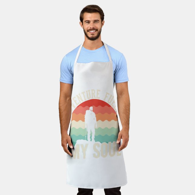 Adventure Fuels My Soul – Wander, Explore, Repeat Apron (Worn)