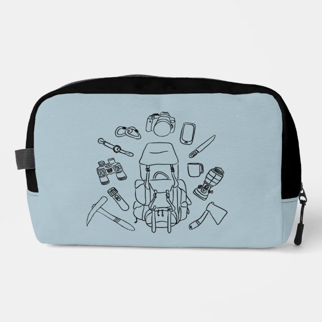 Adventure Gear Toiletry Bag | Camping Essentials  (Front)