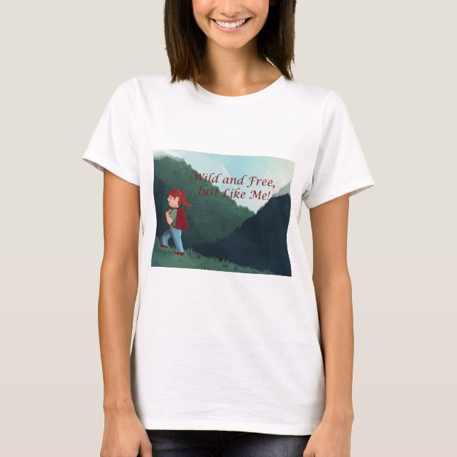 Adventure Girls' T-shirt (Front)