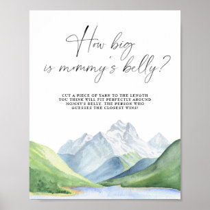 Adventure - how big is mummy's belly game poster