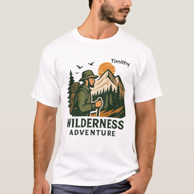 Adventure In America's Parks Personalized T-Shirt (Front)