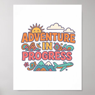 Adventure in Progress Wall Art
