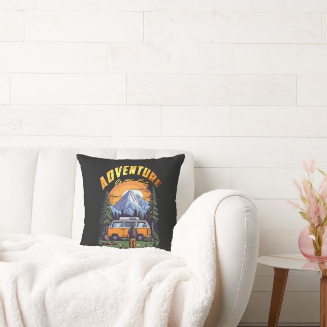 Adventure in The Woods Cushion (Couch)