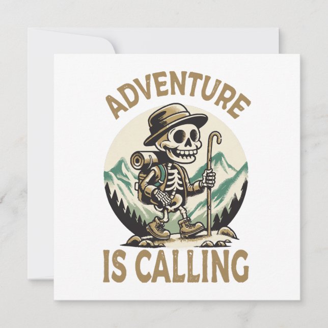 Adventure is calling (Front)