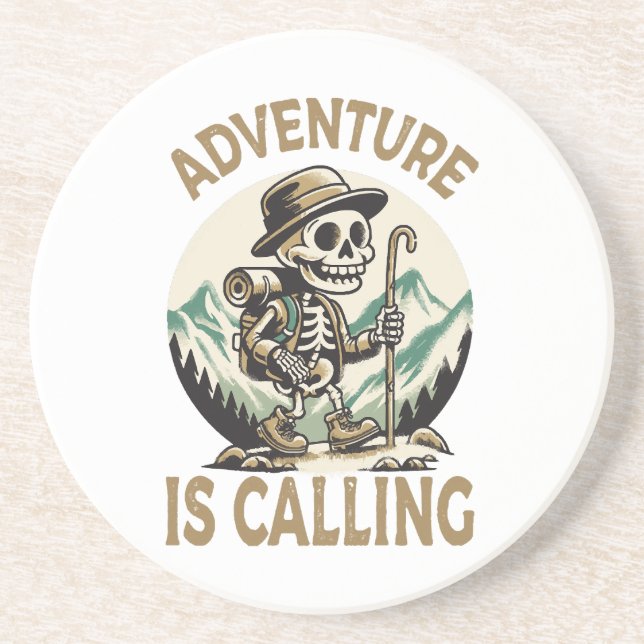 Adventure is calling coaster (Front)