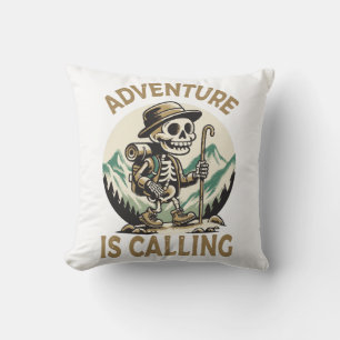 Adventure is calling cushion