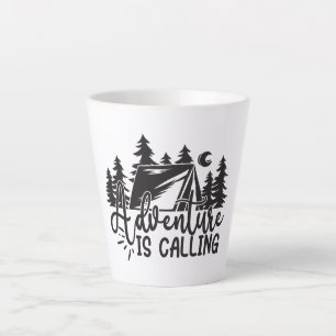 Adventure Is Calling Latte Mug