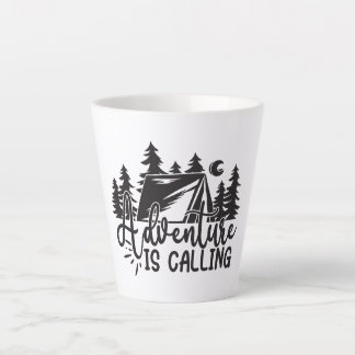 Adventure Is Calling Latte Mug