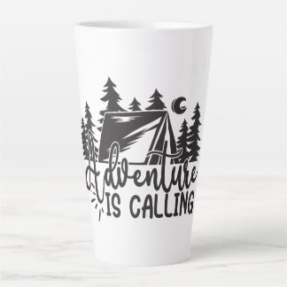 Adventure Is Calling Latte Mug