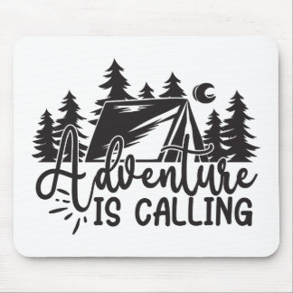 Adventure Is Calling Mouse Pad