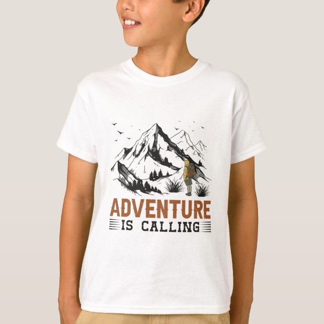 Adventure Is Calling T-Shirt (Front)