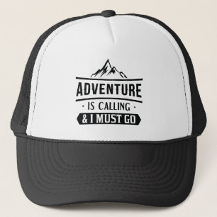 Adventure Is Calling Trucker Hat