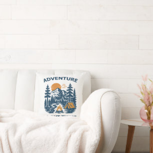 Adventure is out there cushion