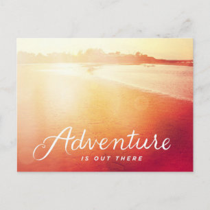Adventure Is Out There Postcard
