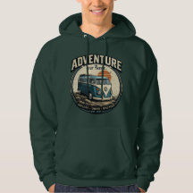Adventure Is Out There – Retro Camper Van Graphic 