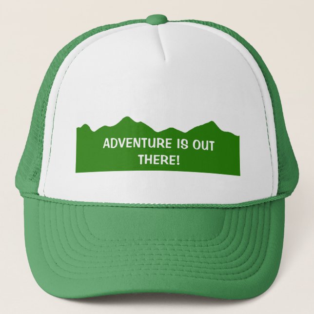 Adventure Is Out There! Snapback Hat (Front)