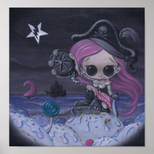 adventure is the true treasure art print