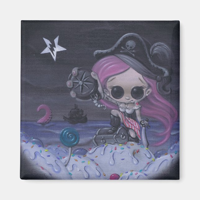 adventure is the true treasure magnet (Front)