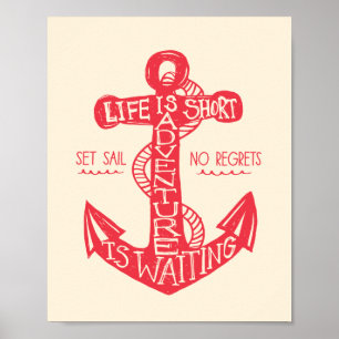 Adventure is Waiting Art Print