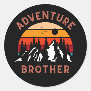 Adventure Kid Classic Round Sticker