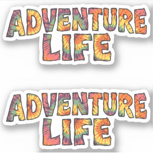 Adventure Life | Tie Dye Explore More Hiker 2pc (Front)