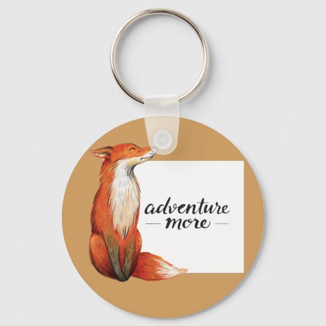 adventure more fox key ring (Front)