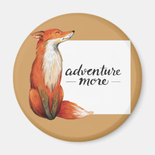 adventure more fox magnet