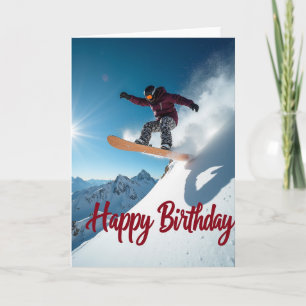 Adventure Mountain Jump Card