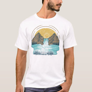 Adventure mountain lake T-Shirt