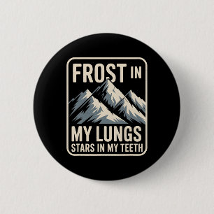 Adventure Mountain Life Climbing Peaks Explorer Vi 6 Cm Round Badge