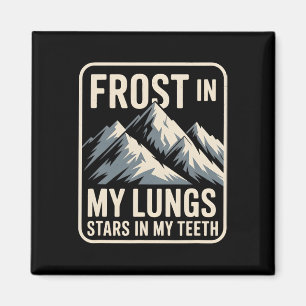 Adventure Mountain Life Climbing Peaks Explorer Vi Magnet